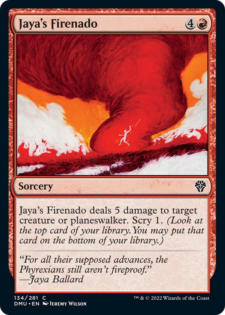 Jaya's Firenado Card Image