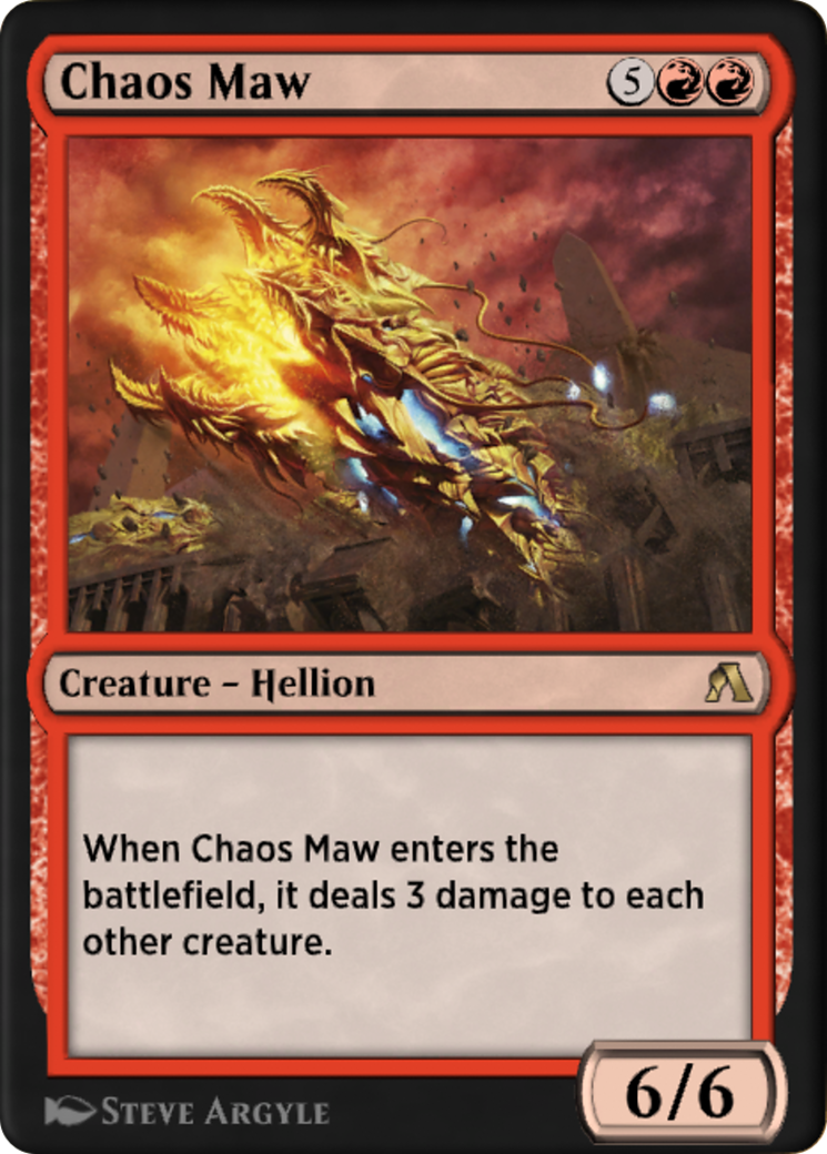 Chaos Maw Card Image