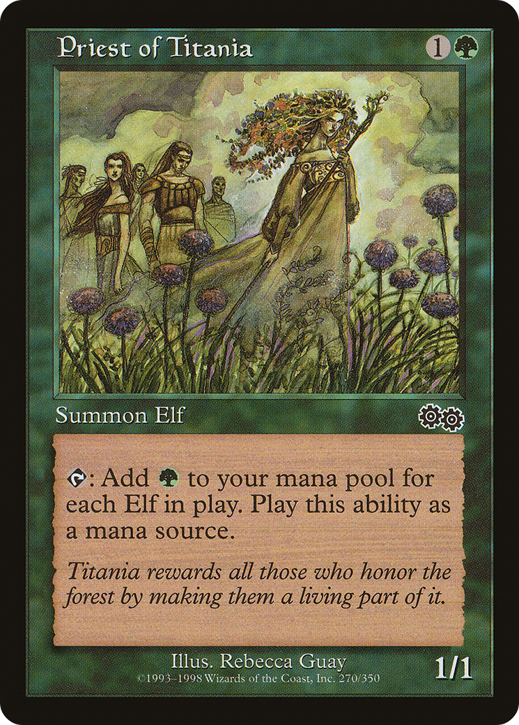 Priest of Titania Card Image