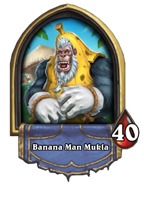 Banana Man Mukla Card Image