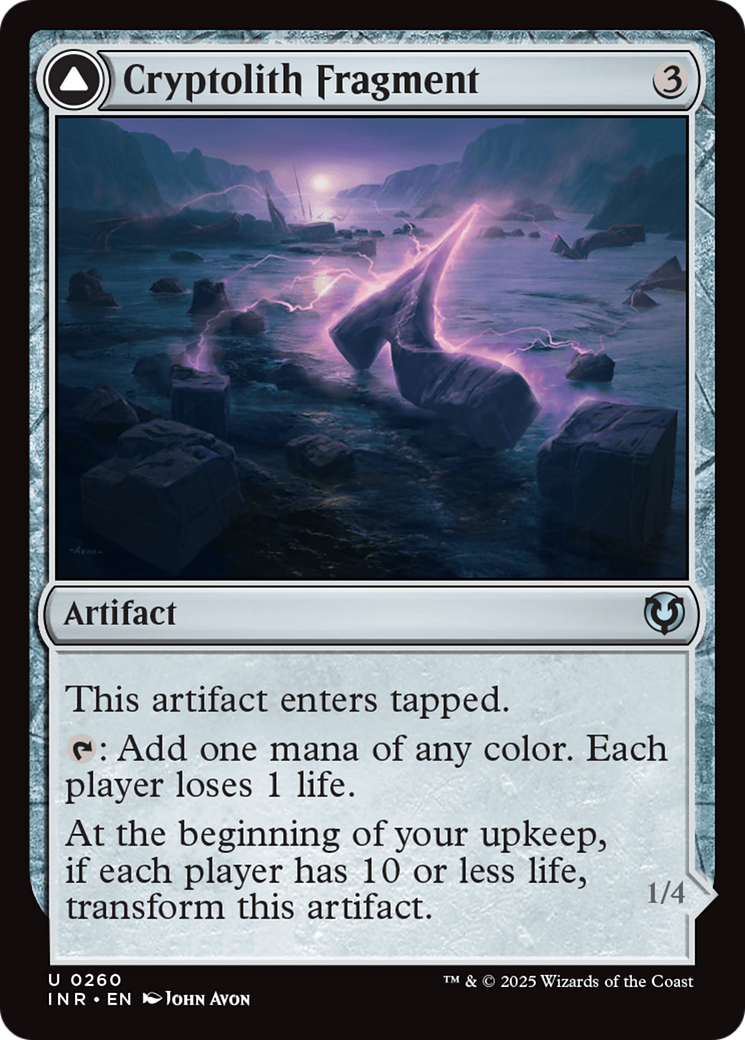 Cryptolith Fragment // Aurora of Emrakul Card Image
