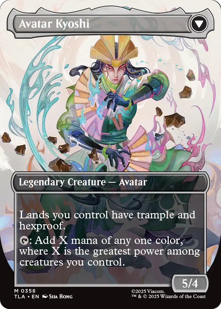 Avatar Kyoshi Magic: The Gathering card