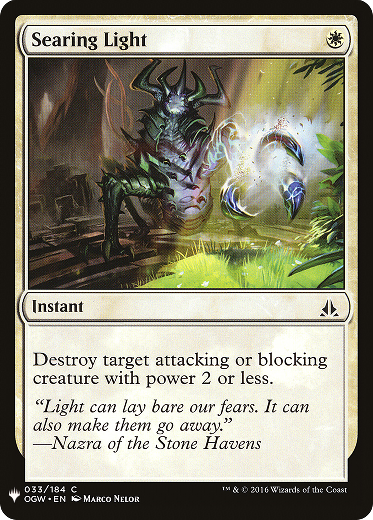 Searing Light Card Image