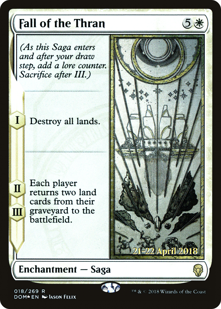 Fall of the Thran Card Image