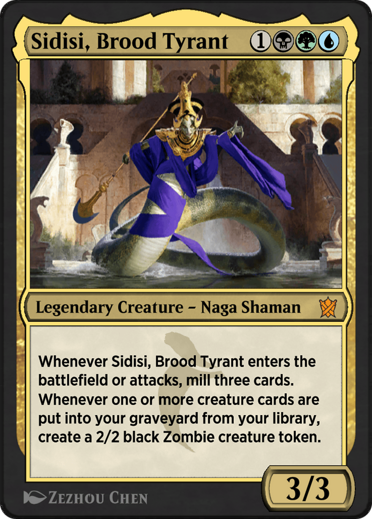 Sidisi, Brood Tyrant Card Image