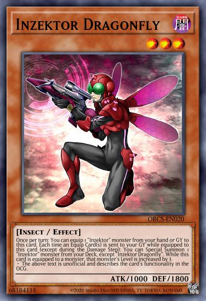 Inzektor Dragonfly Card Image