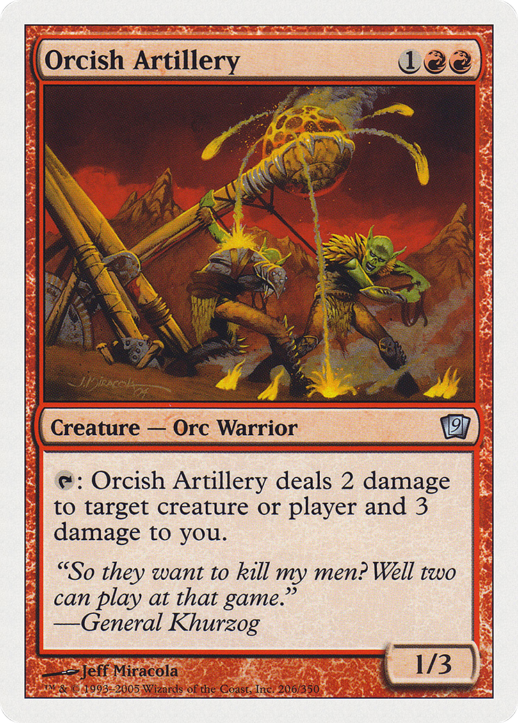 Orcish Artillery Card Image