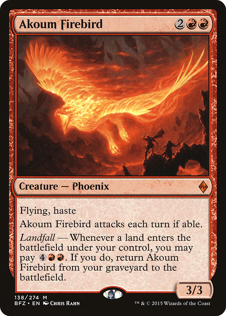 Akoum Firebird Card Image