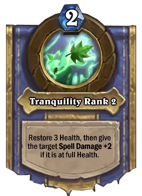 Tranquility Rank 2 Card Image