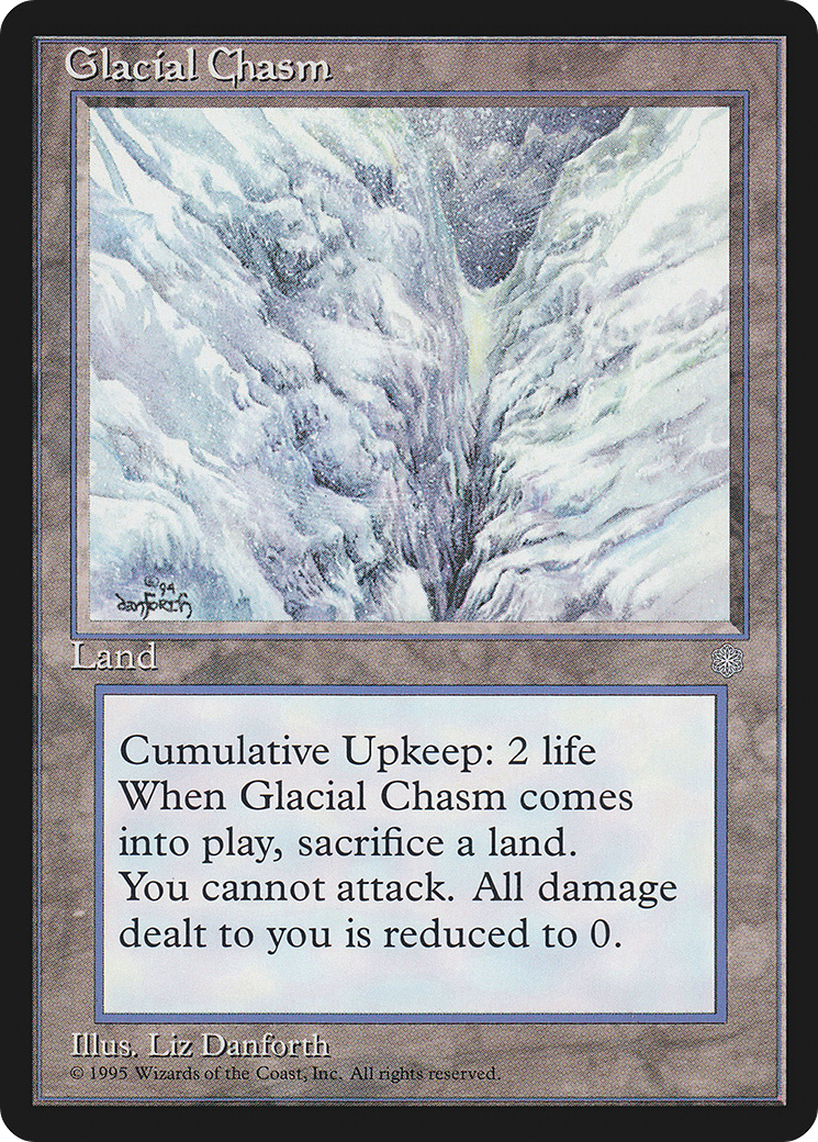 Glacial Chasm Card Image