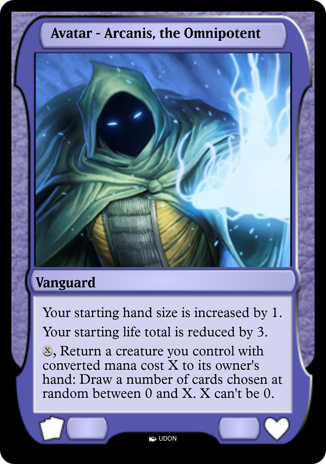 Arcanis, the Omnipotent Avatar Card Image