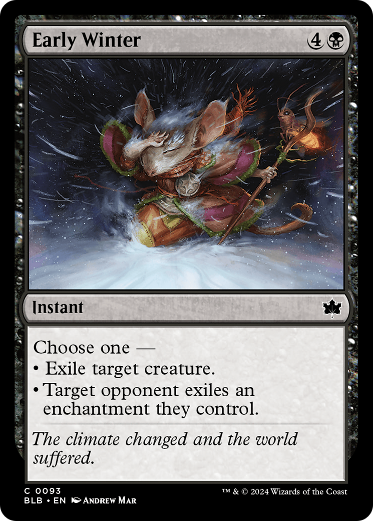 Early Winter Card Image