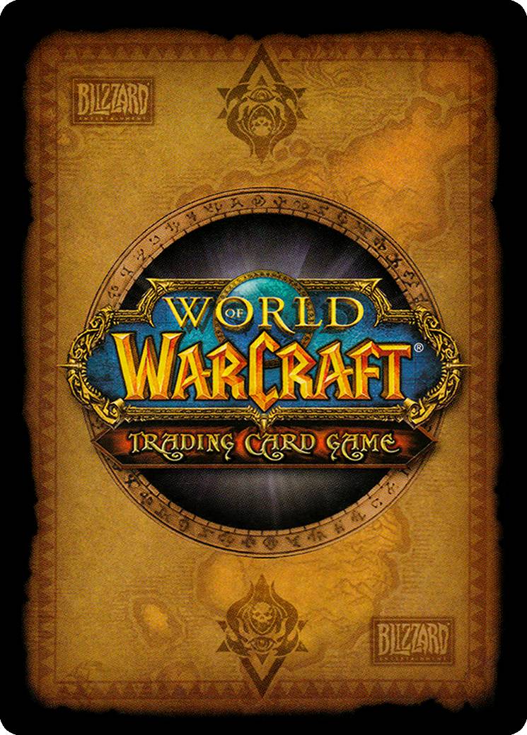 WoW TCG cardback