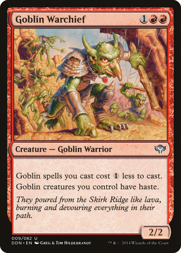 Goblin Warchief Card Image