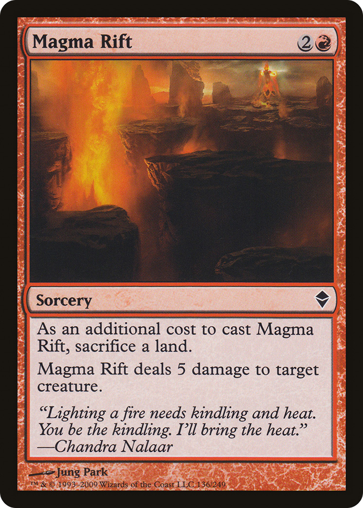 Magma Rift Card Image