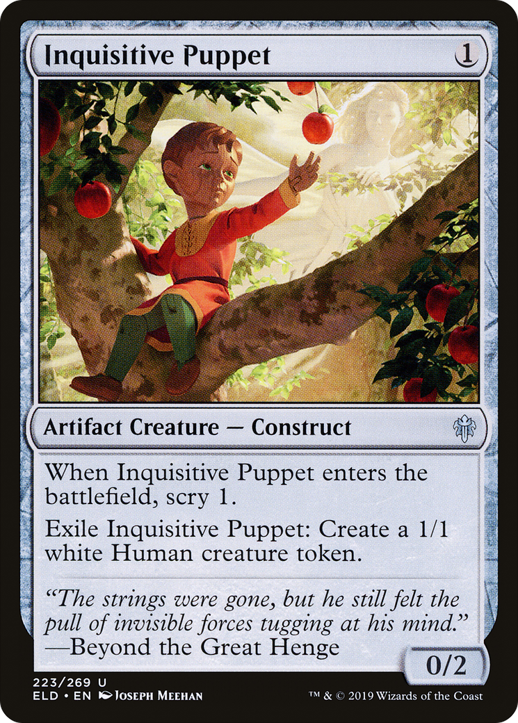 Inquisitive Puppet Card Image
