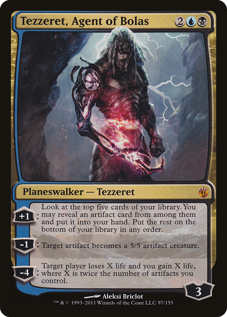 Tezzeret, Agent of Bolas Card Image