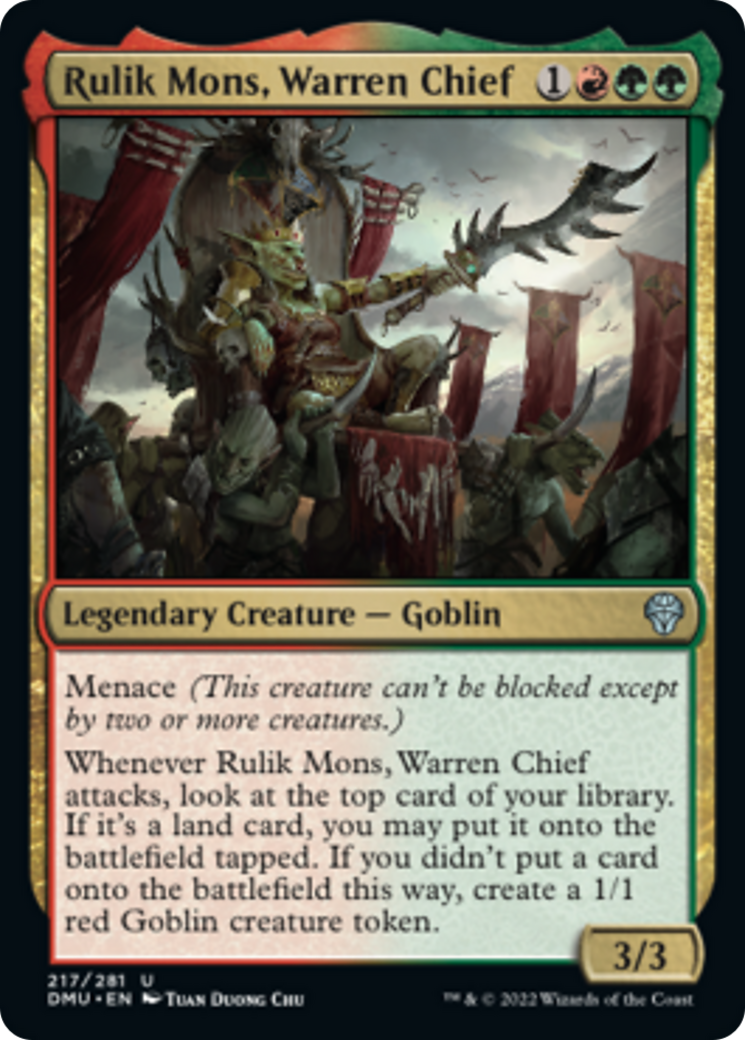 Rulik Mons, Warren Chief Card Image