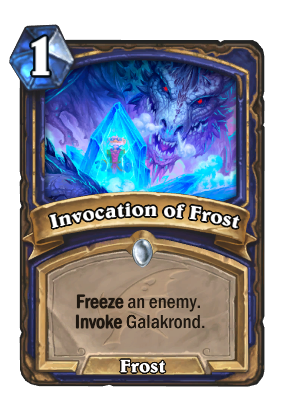 Invocation of Frost Card Image