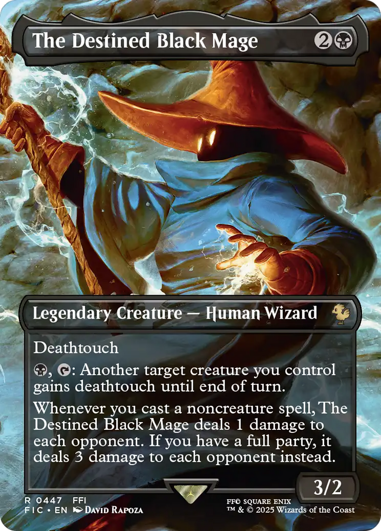 The Destined Black Mage Card Image