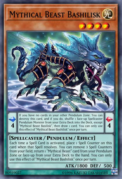 Mythical Beast Bashilisk Card Image