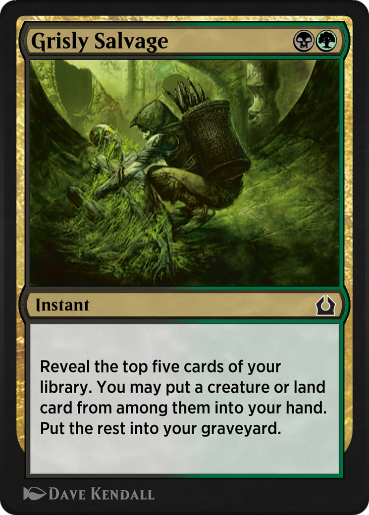 Grisly Salvage Card Image