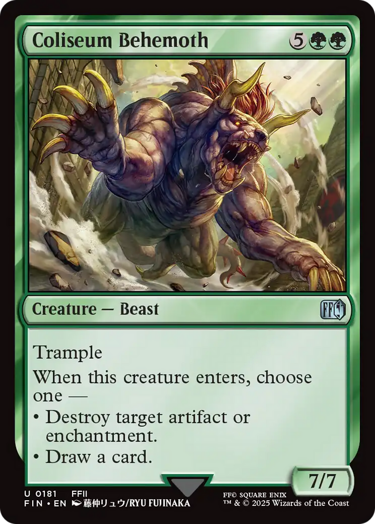 Coliseum Behemoth Card Image