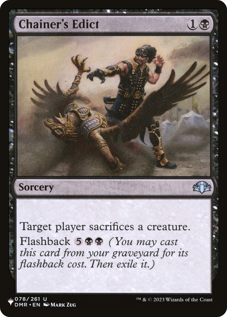 Chainer's Edict Card Image