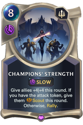Champions' Strength Card Image