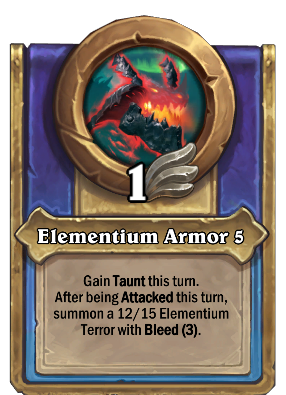 Elementium Armor {0} Card Image