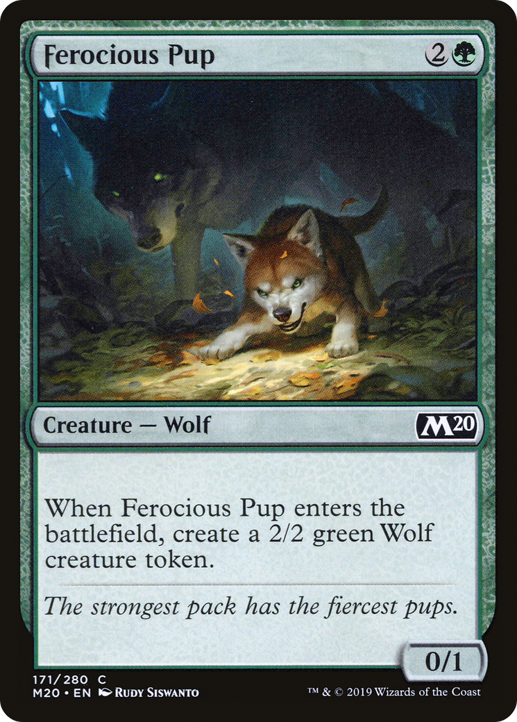 Ferocious Pup Card Image