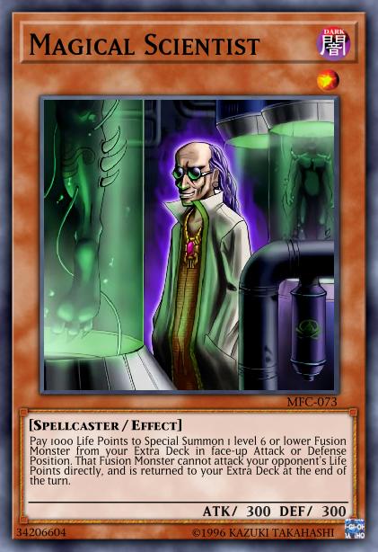 Magical Scientist Card Image