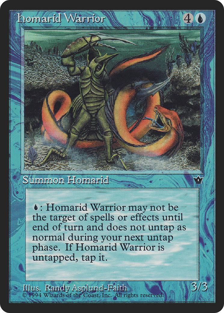 Homarid Warrior Card Image