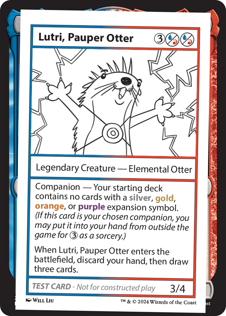 Lutri, Pauper Otter Card Image