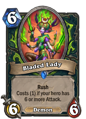 Bladed Lady Card Image