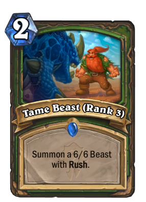 Tame Beast (Rank 3) Card Image
