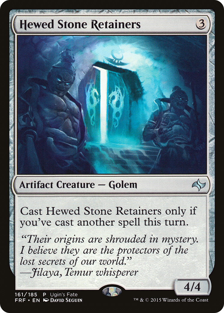 Hewed Stone Retainers Card Image