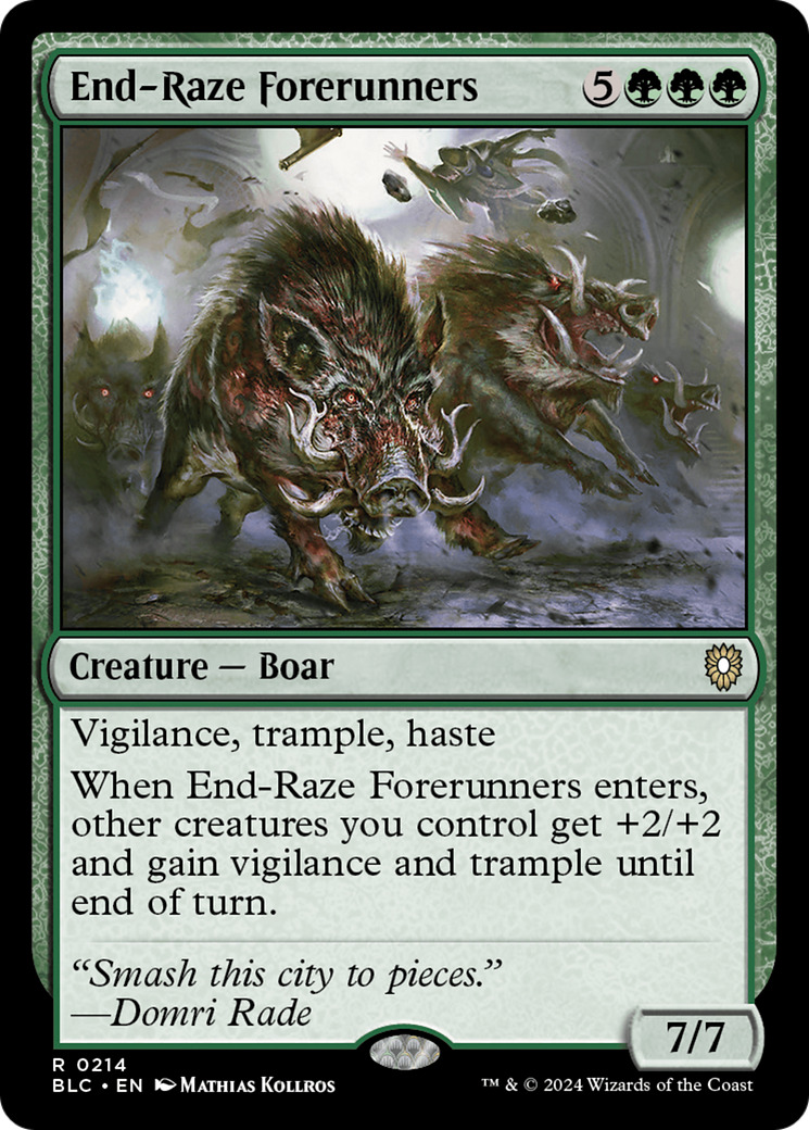 End-Raze Forerunners Card Image