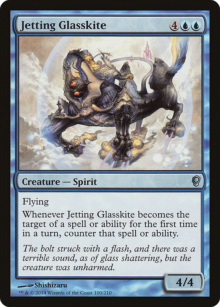 Jetting Glasskite Card Image