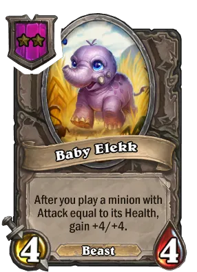 Baby Elekk Card Image