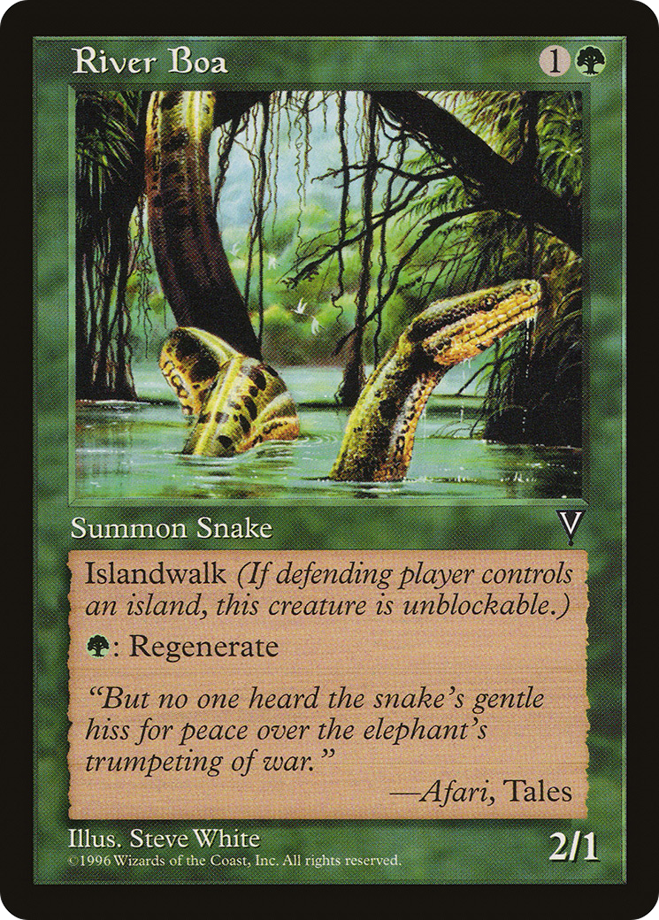 River Boa Card Image