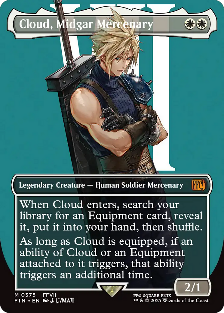 Cloud, Midgar Mercenary Card Image