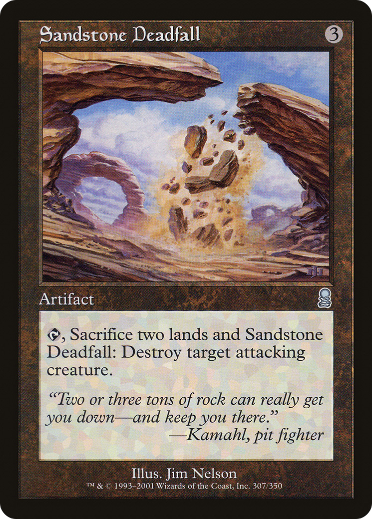 Sandstone Deadfall Card Image