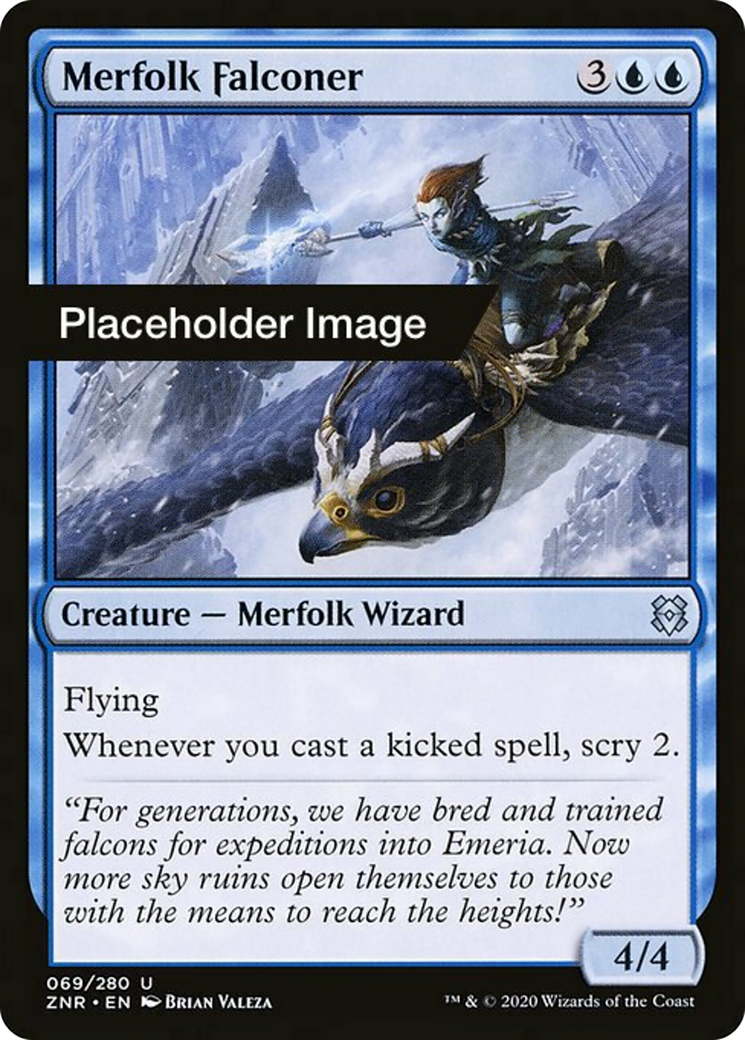 Merfolk Falconer Card Image