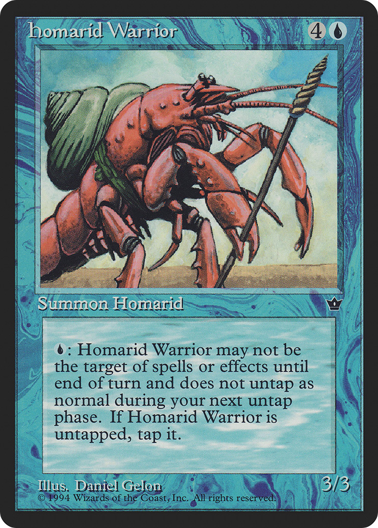 Homarid Warrior Card Image