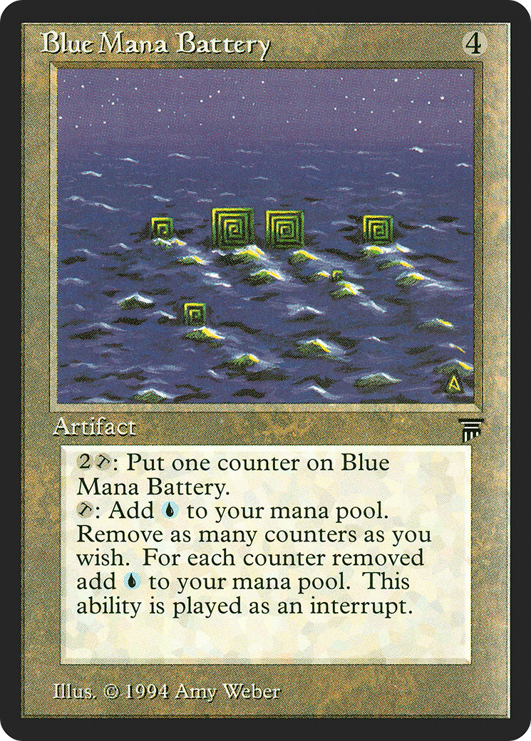 Blue Mana Battery Card Image