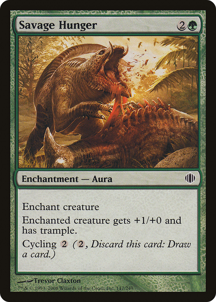 Savage Hunger Card Image