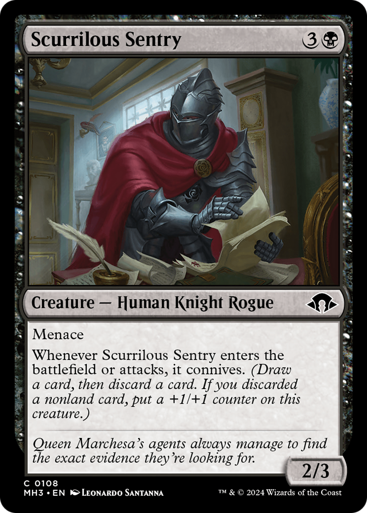 Scurrilous Sentry Card Image