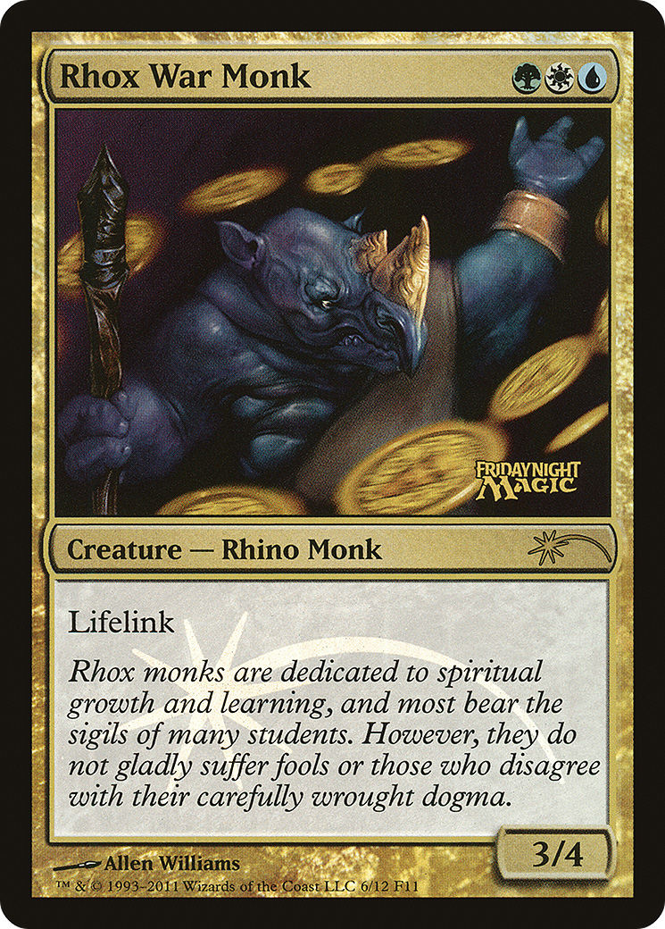 Rhox War Monk Card Image