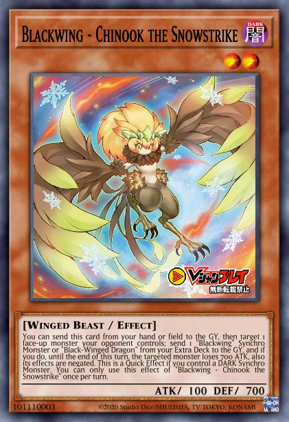 Blackwing - Chinook the Snow Blast Card Image